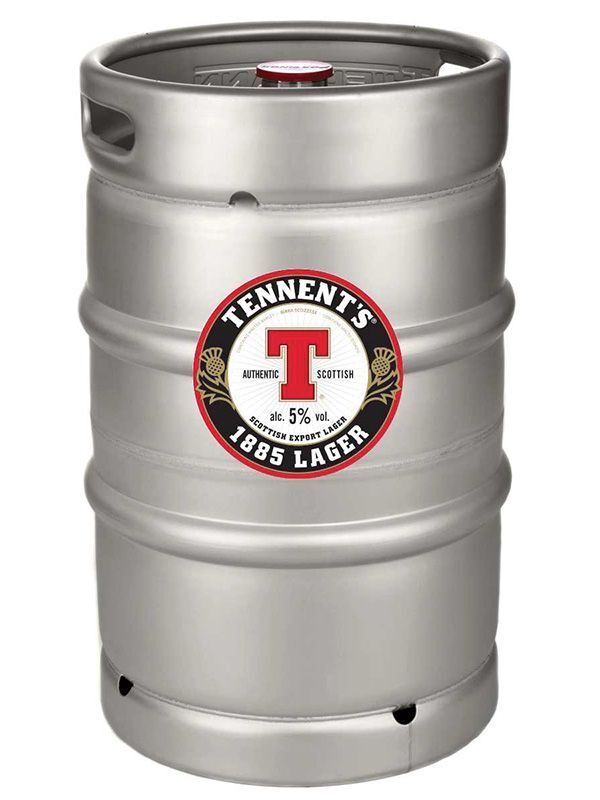 Tennent's 1885 Lager Tennent's 1885 Lager Fusto Taccolini